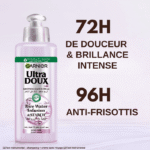 GARNIER ULTRA DOUX Rice Water Crème sans rinçage à l'eau de riz et à l'amidon 200ML – Image 3