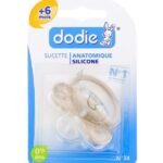 Dodie – Sucette forme anatomique silicone (6M +) N°34