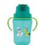 Dodie – Tasse paille (18M+) Vert – 350 ml