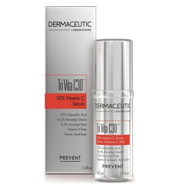 3760135010769_44cd7f4d-e4db-40f9-93ba-989c459170e3.jpg Dermaceutic – Tri Vita C30 Sérum Haute Définition Vitamine C 30% – 30 ml – Image 1