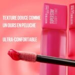 MAYBELLINE NEW YORK SUPERSTAY TEDDY TINT BLUSH À LÈVRES LIQUIDE FINI mat fondu petalcore 40 – Image 5