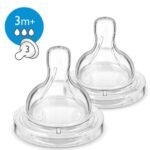 Avent – SCF633/27 – Tétine Anti-Colic 3 mois et + (Débit Moyen)