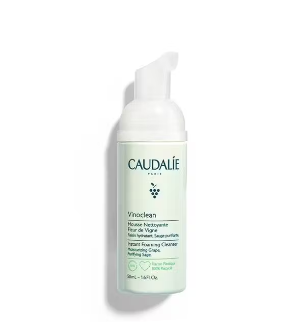 50MLVINO.png CAUDALIE VINOCLEAN Mousse Nettoyante Fleur De Vigne 50 ML – Image 1