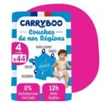 Carryboo Couches Écologiques Taille 4 (7-18kg) x44
