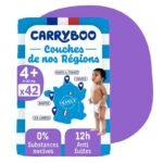 Carryboo Couches Écologiques Taille 4+ (9-20kg) x 42