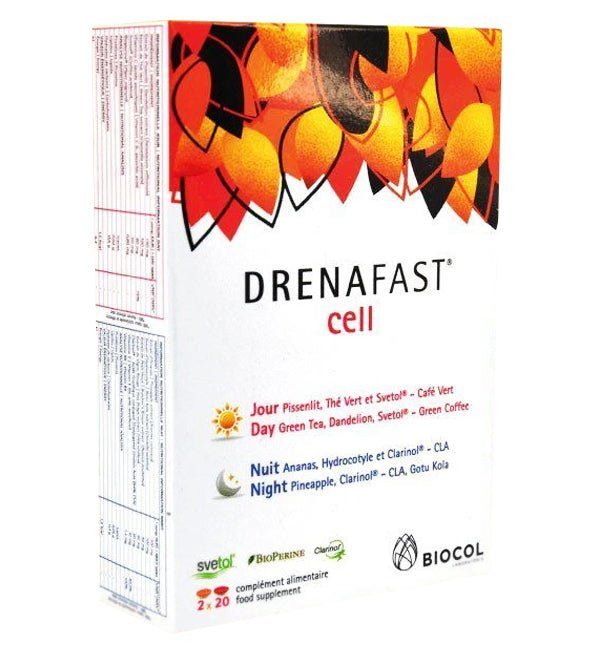 5604841223694_b30e9dae-4524-4a31-959a-8d2a0f7f0840.jpg Biocol Drenafast Cell – 40 Comprimes – Image 1