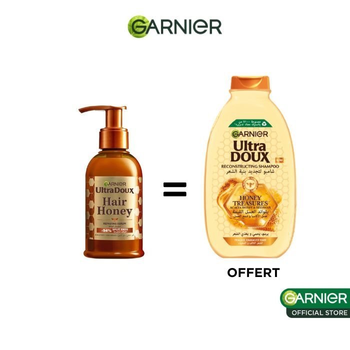 6111041179083_2.jpg Garnier ultra doux hair honey serum = shampoing honey 200ml offert – Image 1