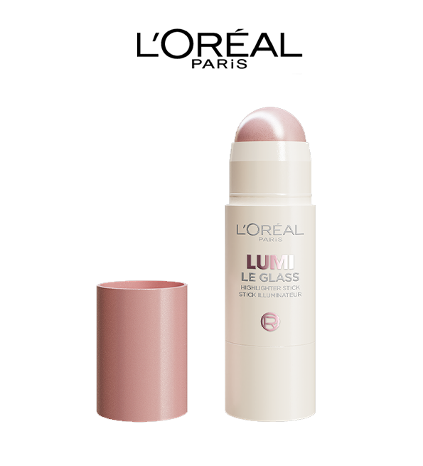 620LUMIP-1.png L'oréal paris lumi le glass highlighter stick 620 pink ballet – Image 1