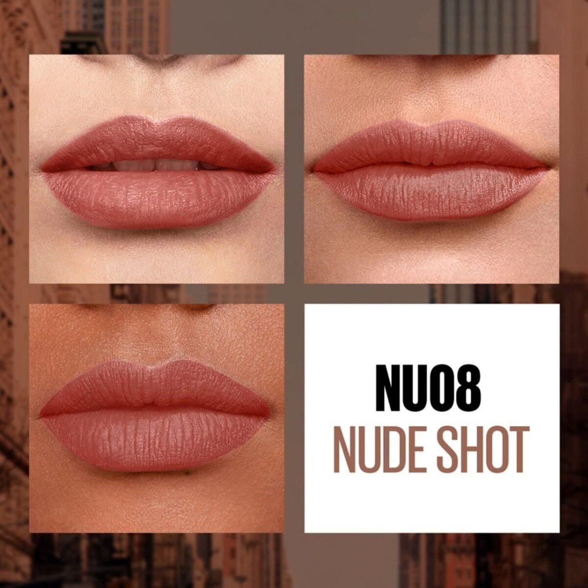 Maybelline New York Sensational Liquid Matte Nude Shot 08 – Image 4
