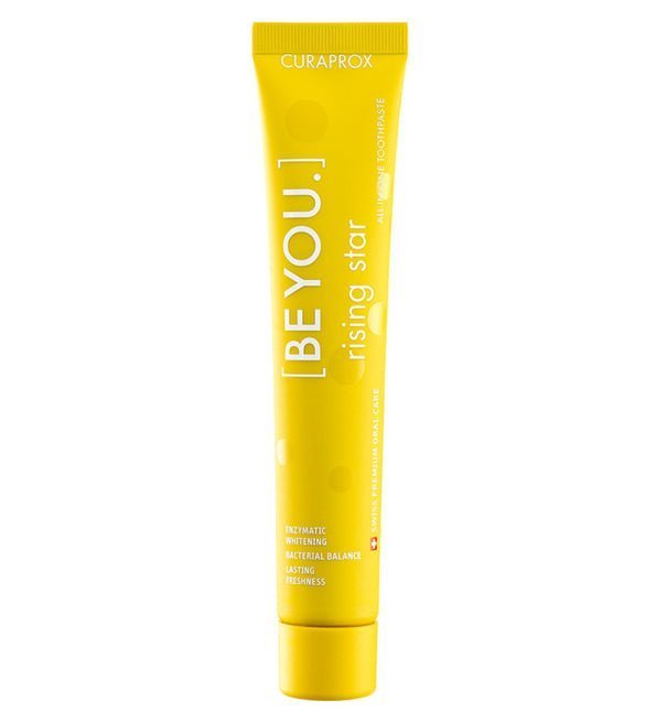 7612412424652_83df5c69-03f8-4fea-992f-dac8db4da93c.jpg Curaprox – Be You Rising Star Dentifrice Pamplemousse-Bergamotte – 90 ml – Image 1