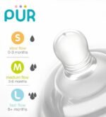 Pür Biberon Advanced Plus Wide Neck Bottle 250 ml 9812 – Image 3