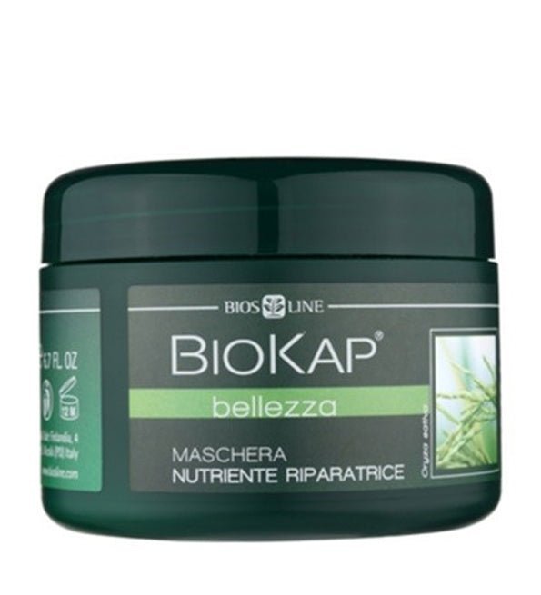 8030243008497-2_719514a2-c83e-4d46-9163-c91cc05fd60b.jpg Biokap – Masque nourrissant réparateur – Cheveux secs – 200 ml – Image 1