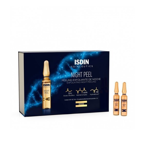 8429420136472-1_14f78c54-0ca0-4ac3-b8ff-1be4b3ee1002.jpg Isdin Night Peel 10Amp*2ml – Image 1