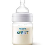 Avent – SCF810/61 – Biberon Anti-Colic 125 ml – 1 mois et + (Débit Nou