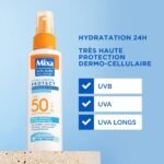 Mixa SOLAIRE HYALURON PROTECT PEAU SENSIBLES SPF50+ SPRAY 150ML – Image 2