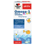 DOPPEL HERZ AKTIV SIROP OMEGA-3 MULTI-VITAMINES JUNIOR 150 ML