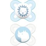 MAM Baby 2 Sucette silicone start 0-2 mois