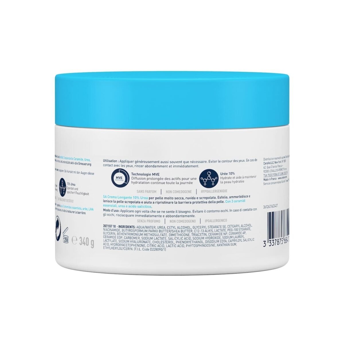 CERAVE SA CREME ANTI RUGOSITE 340G – Image 3