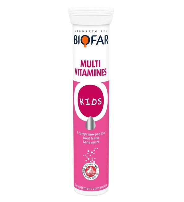 Biofar-Kids-Multi-20-3760049895254-1_756736e6-b50f-49a9-b094-94b2b60929f6.jpg Biofar – Multivitamines Kids – Image 1