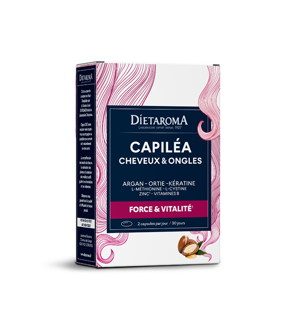 CAPILEAAALL-1.png DIETAROMA Capiléa Forti cheveux & ongles 60 capsules – Image 1