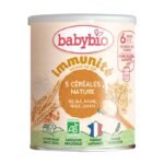 BABYBIO 5 CEREALES NATURE BLE AVOINE RIZ SEIGLE QUINOA 6 MOIS ET + 200G