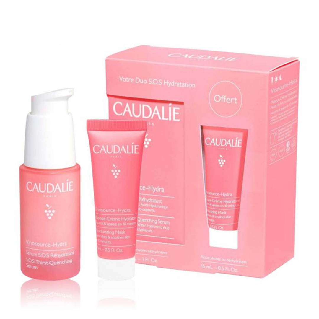 DWRDRSER.png CAUDALIE Vinosource Hydra Coffret Duo S.O.S Hydratation – Image 1