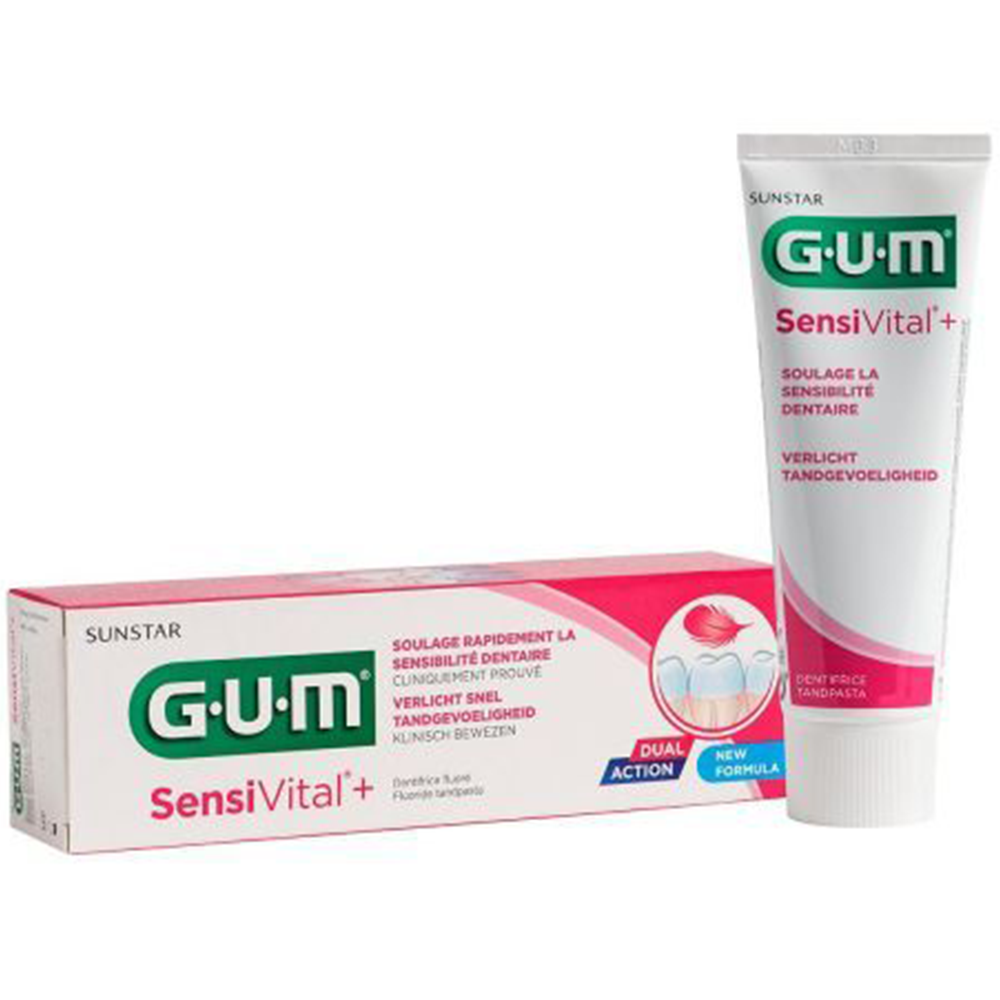 Dentirice-Sensivital-6070.png Gum SensiVital plus Dentifrice 75ml – Image 1