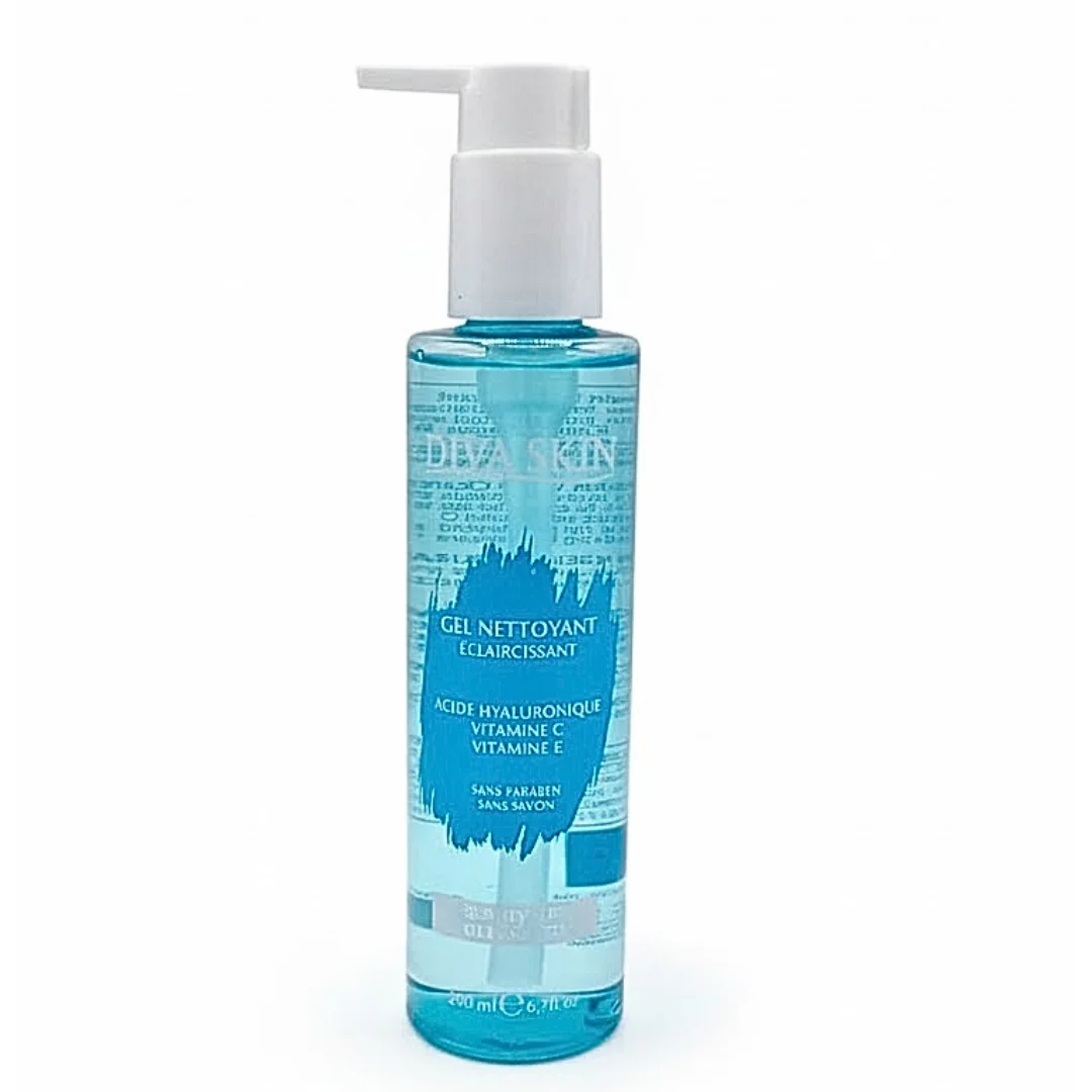 Diva-Skin-Gel-Nettoyant-Eclaircissant-200ml.webp DIVA SKIN GEL NETTOYANT ECLAIRCISSANT 200ML – Image 1