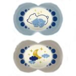 MAM Baby Original +6m Night -2 Sucettes