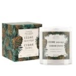 PANIER DES SENS Bougie parfumée Cèdre Sauvage 275G