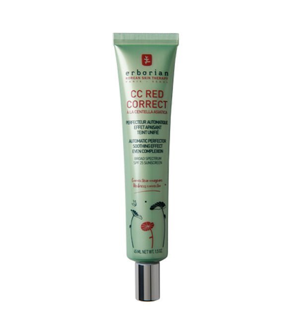 EFFE.jpg Erborian CC Red Correct Anti redness cream 45ML – Image 1