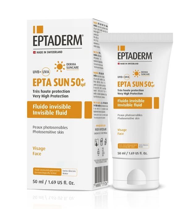 EPTA44-2.jpg Eptaderm Epta Sun Spf50+ Fluido invisibile 50 ML – Image 1