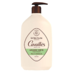 CAVAILLES GEL BAIN ET DOUCHE AMANDE VERTE PEAUX SENSIBLES 1L
