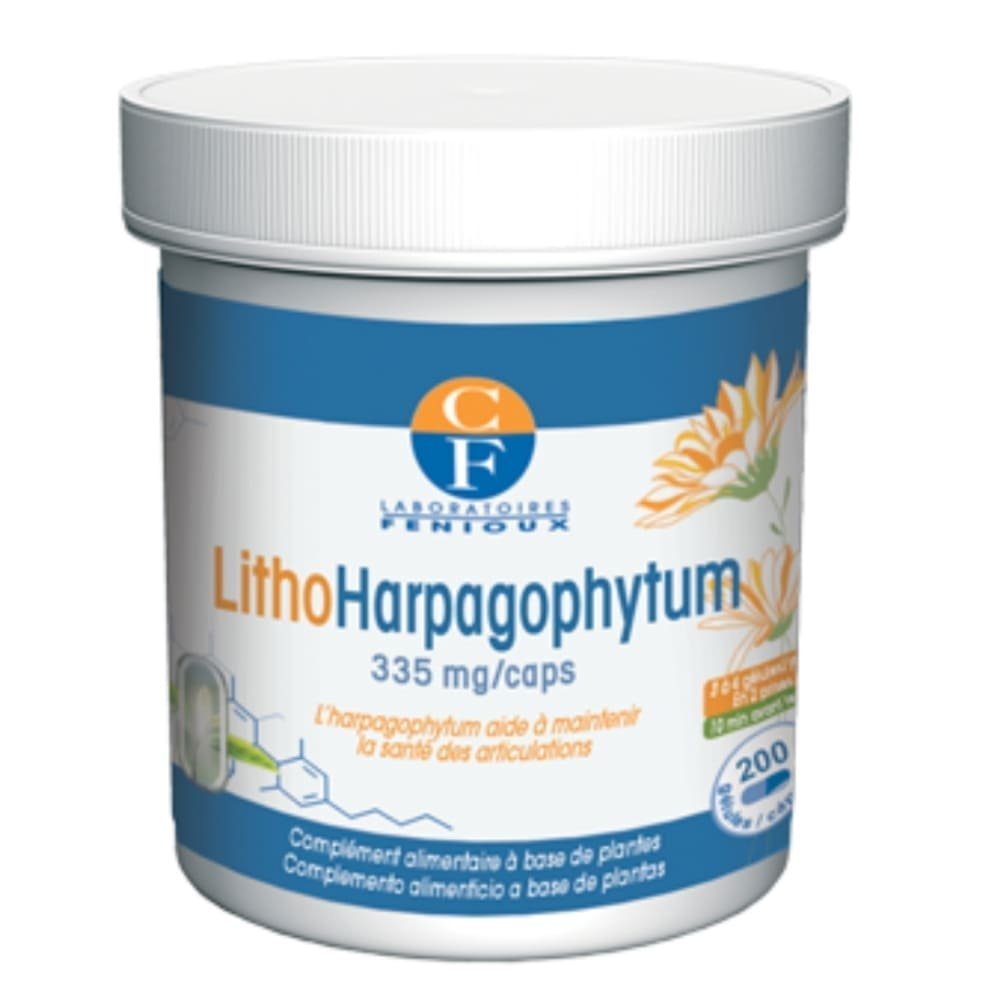 Fenioux-Lithoharpagophytum-335mg-90-Gelules_1-1.jpg Fenioux Lithoharpagophytum 335mg - 90 Gélules – Image 1