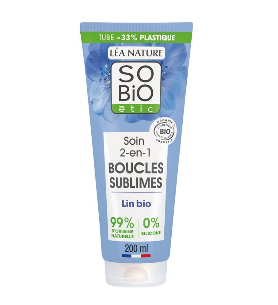 GHHYH_1.jpg SO BIO SOIN CHEVEUX BOUCLES LIN 200ML – Image 1