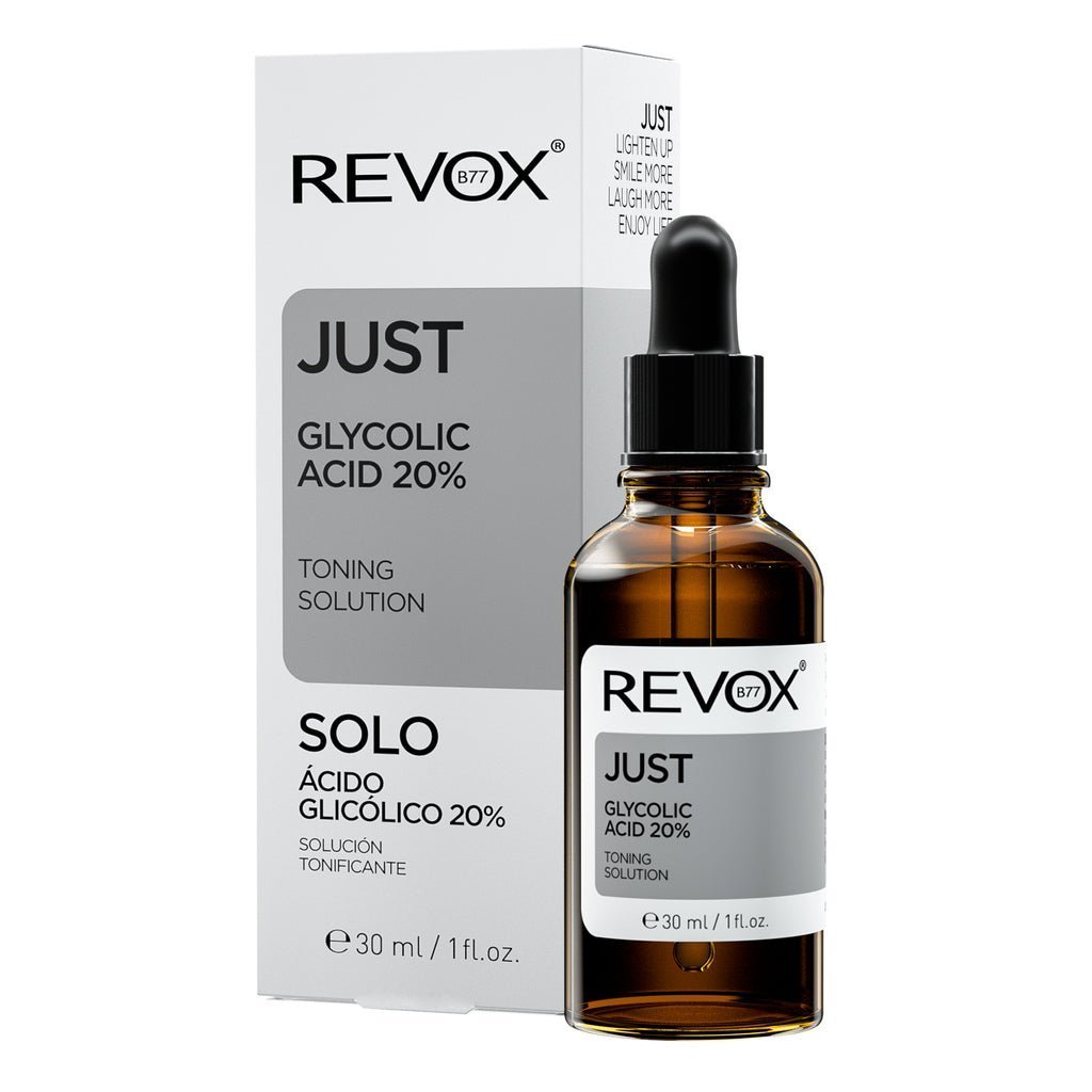Glycolic-boteycaja_1024x1024_2ecb029a-d9e7-420e-b296-3ba7c3c909af.jpg Revox b77 JUST GLYCOLIC ACID 20%, 30ml – Image 1
