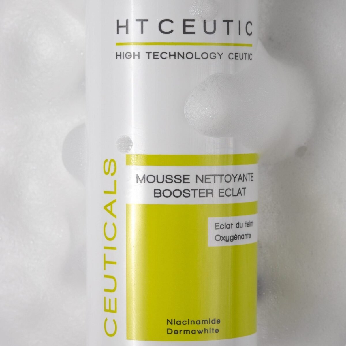 HT CEUTIC HT Ceutic Mousse Nettoyant Booster Eclat 150ml – Image 2