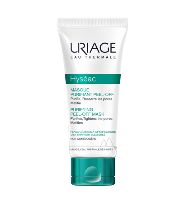 HYSEAC.png URIAGE HYSEAC MASQUE PURIFIANT PEEL OFF DOUX 50 ML – Image 1