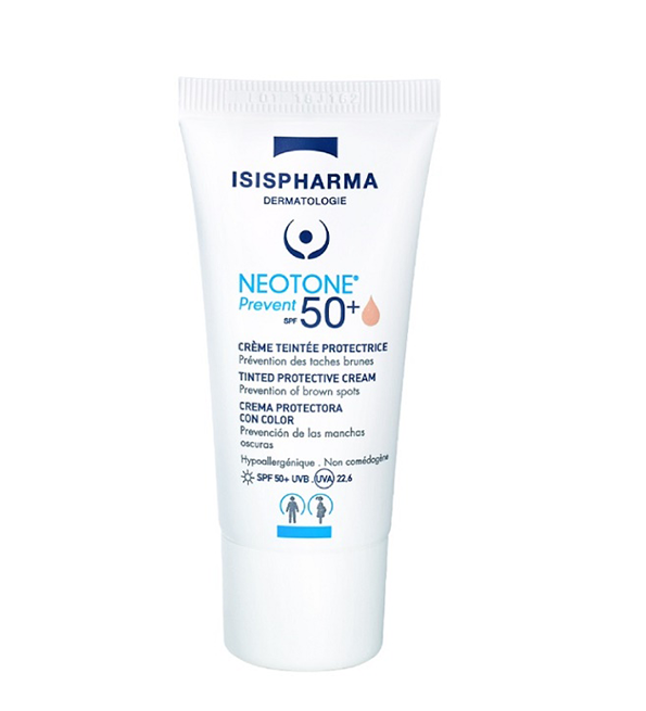ISISTEINTE50.png Isispharma Neotone Prevent Spf50+ Minérale Teintée claire 30 Ml – Image 1
