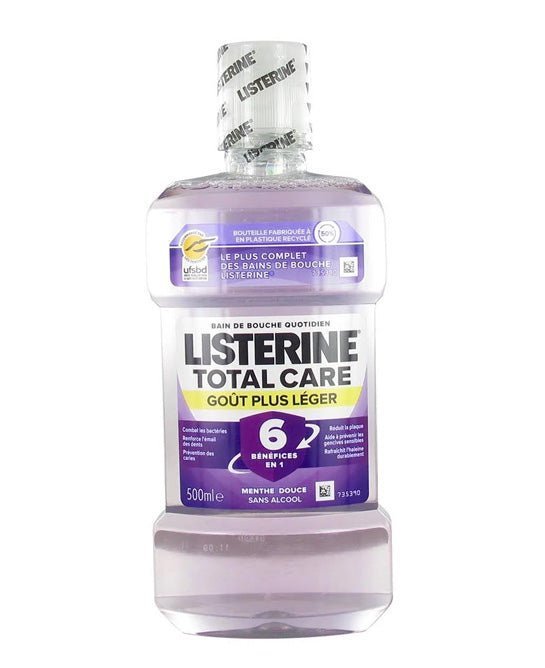 JHI.jpg Listerine Bain De Bouche 6 Total Care 500ml – Image 1