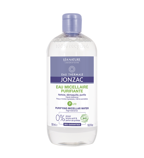 JONZAC11.png JONZAC EAU THERMALE PURE EAU MICELLAIRE PURIFIANTE 500ml – Image 1