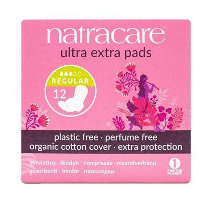 KUGHIY.jpg NATRACARE SERVIETTES NATURELLES ULTRA EXTRA REGULAR- 12 UNITES – Image 1