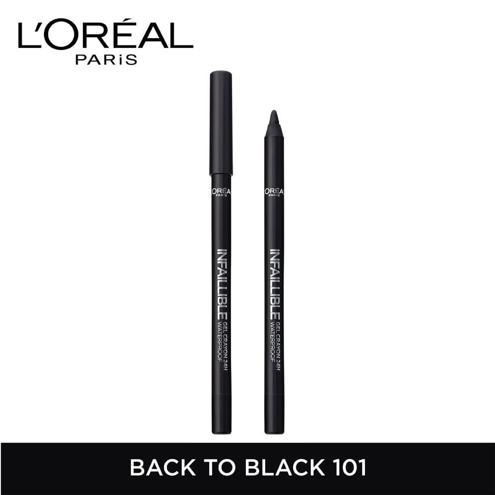 L-Oreal-Paris-Infallible-Gel-Crayon-Eyeliner-101-Back-to-Black-6902395503835-OpenClosed.jpg L’oréal paris – gel crayon infaillible eyeliner – black to black 01 – Image 1