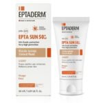 Eptaderm Epta Sun Spf50+ Fluide Teinte Light 50ml