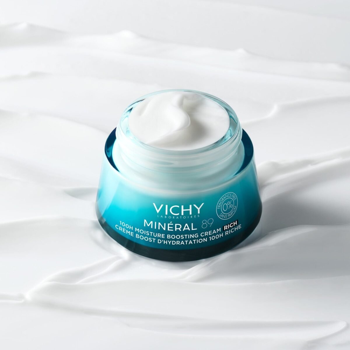 VICHY MINERAL 89 CREME BOOST D'HYDRATATION 100H RICHE 50 ML – Image 6