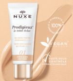 NUXE PRODIGIEUX LE TEINT ECLAT 01 BB CREME HYDRATANTE CLAIRE 30 ML – Image 2