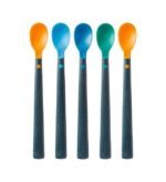 Tommee Tippee Lot de 5 Cuillères d’apprentissage 4M+ – Image 2