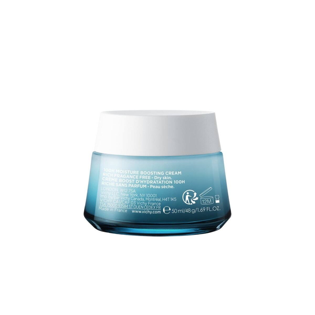 VICHY MINERAL 89 CREME BOOST D'HYDRATATION 100H RICHE 50 ML – Image 4