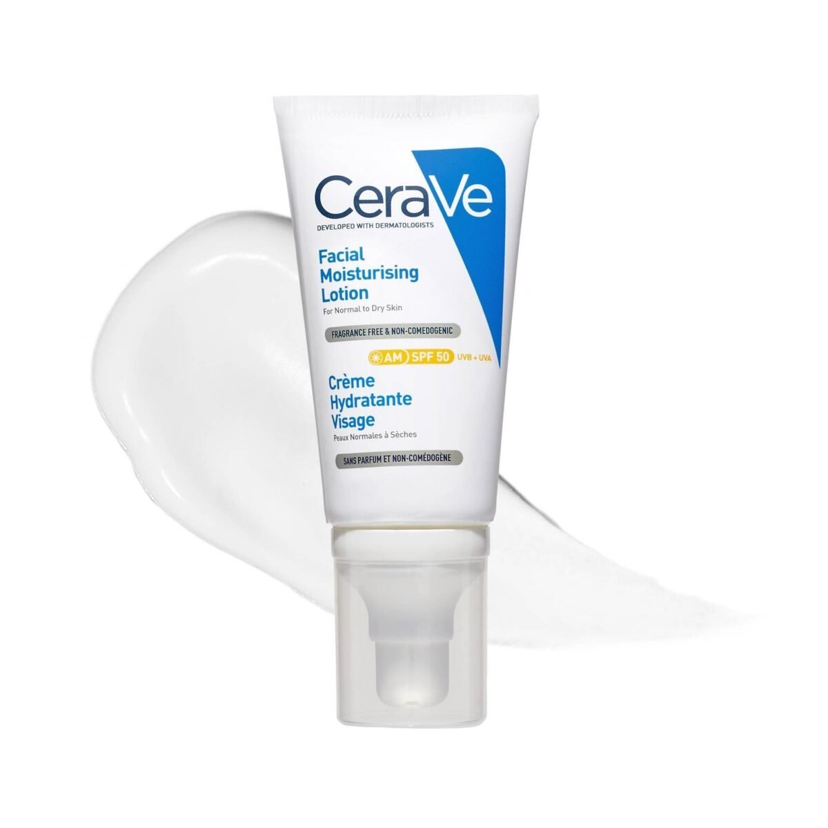 CERAVE CREME HYDRATANTE VISAGE SPF 50 52 ML – Image 4