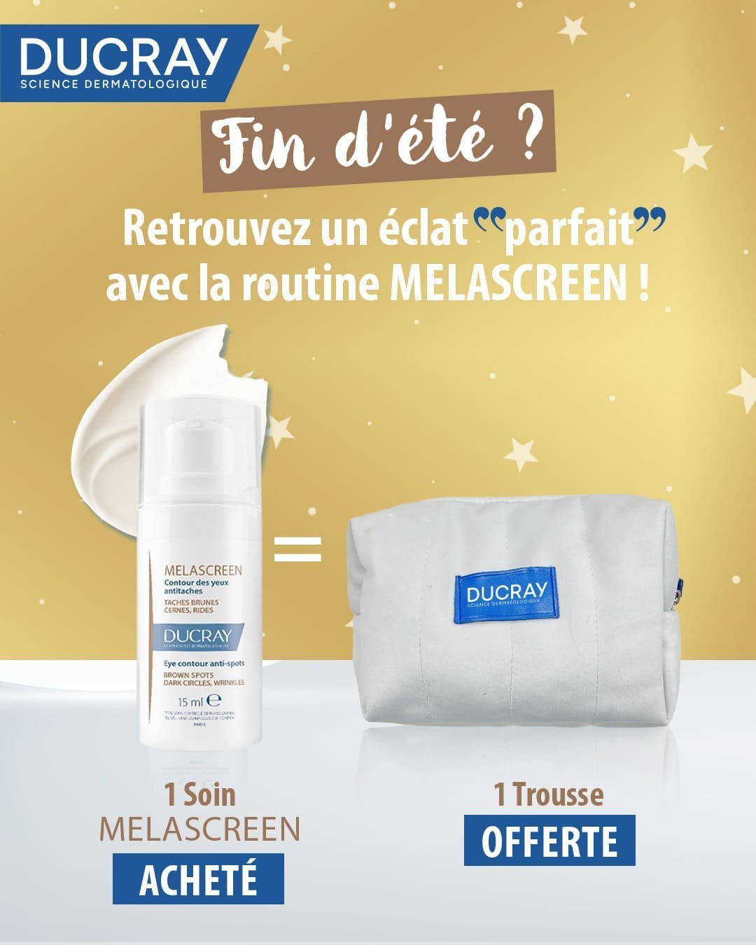 Plandetravail1_964870c3-2f37-4b81-9305-aa5e4a2ab18e.jpg Ducray Melascreen contour des yeux anti taches 15 ML = Trousse offerte – Image 1